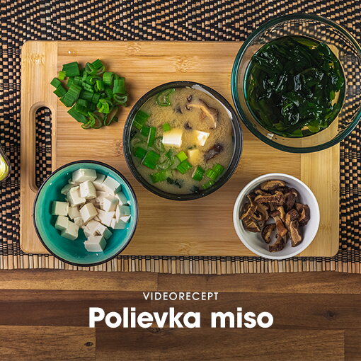 Miso polievka recept