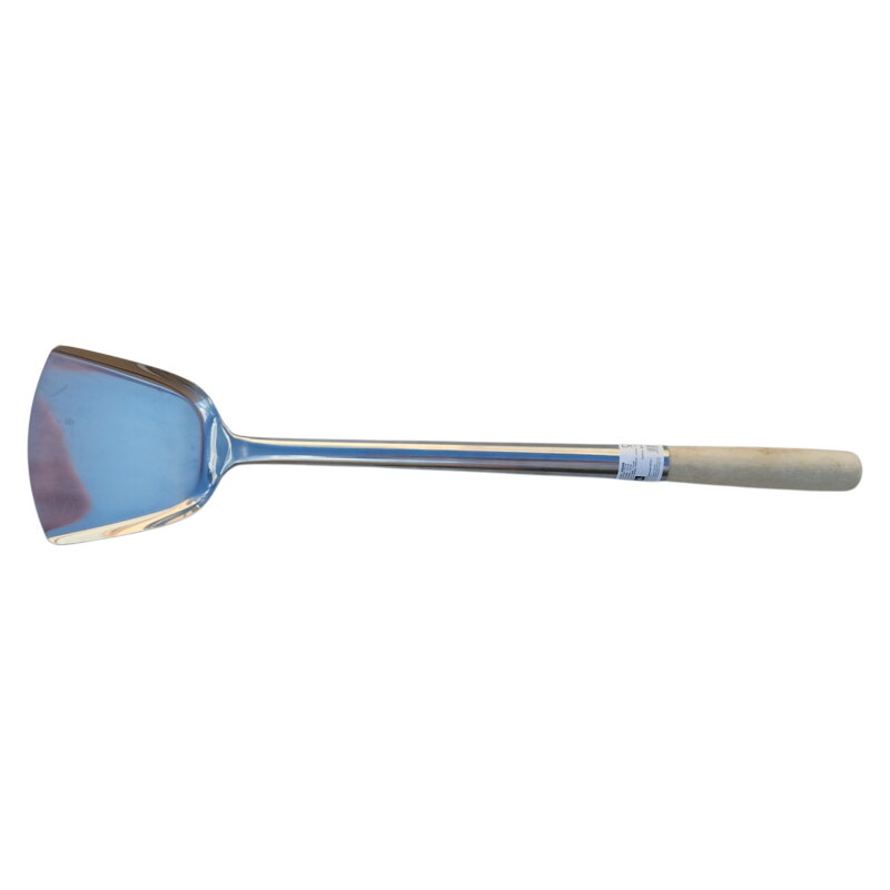 Wok lapát rozsdamentes acél Golden Turtle 12x52cm