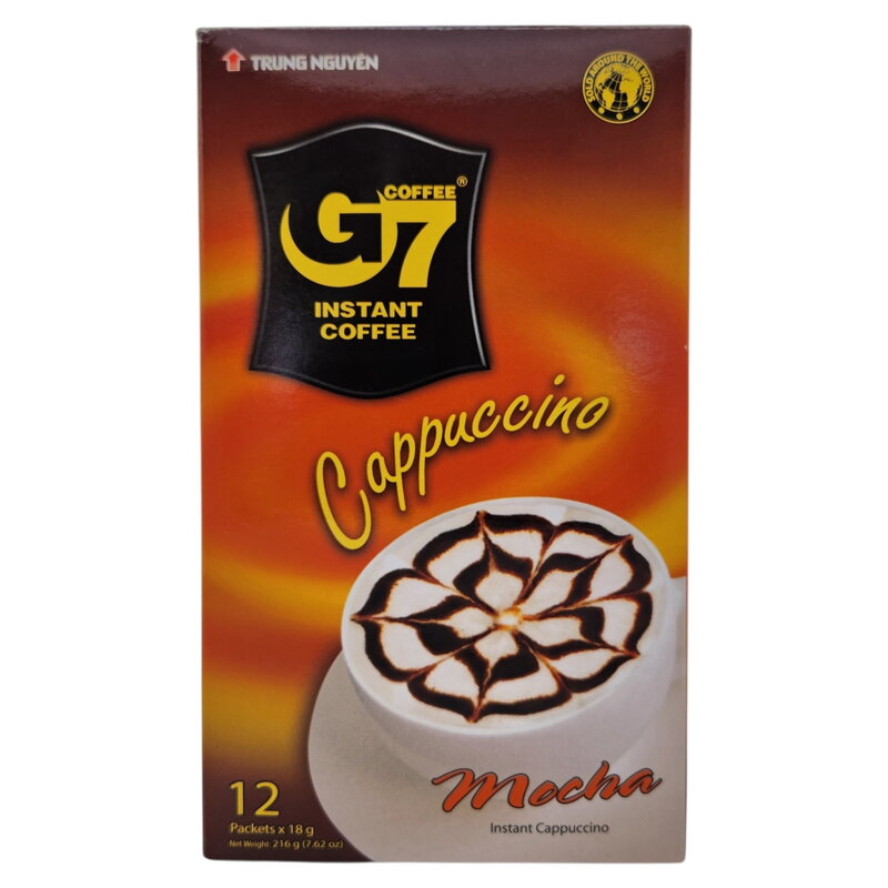 G7 Cappuccino Trung Nguyen instant kávé Mocha ízben 216g