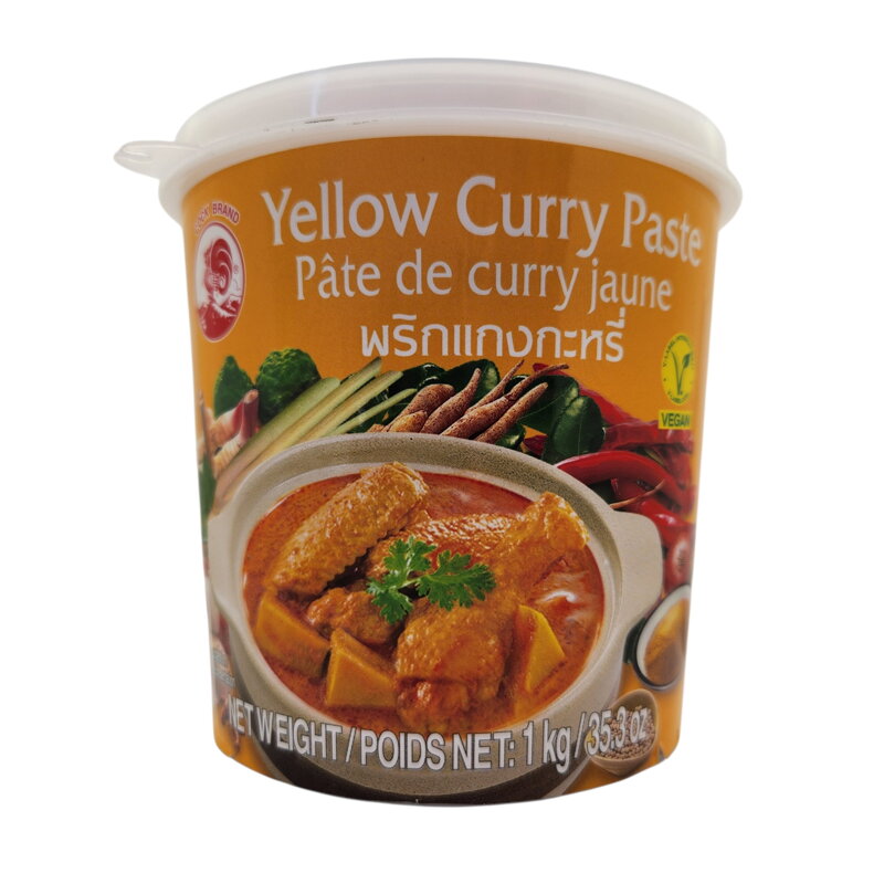 Sárga curry paszta Cock Brand 1kg
