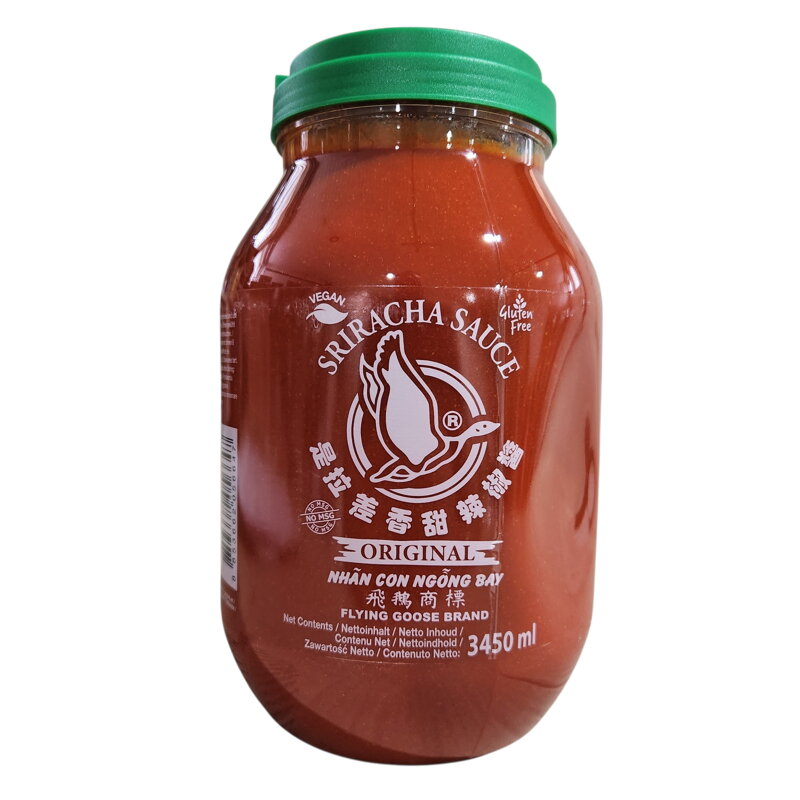 Sriracha no MSG szósz Flying Goose Brand 3450ml