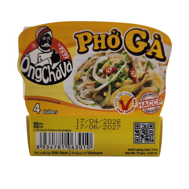 Tyúkhúsleves alap vietnami Pho Ga leveshez 75g