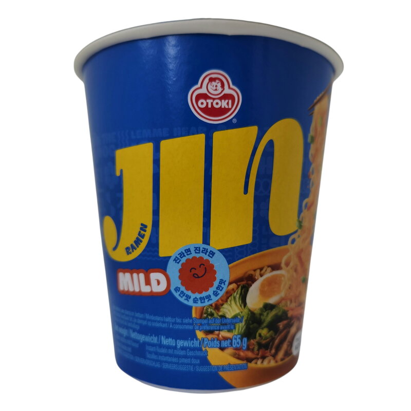 Tészta kis pohár OTTOGI Jin enyhe 65g