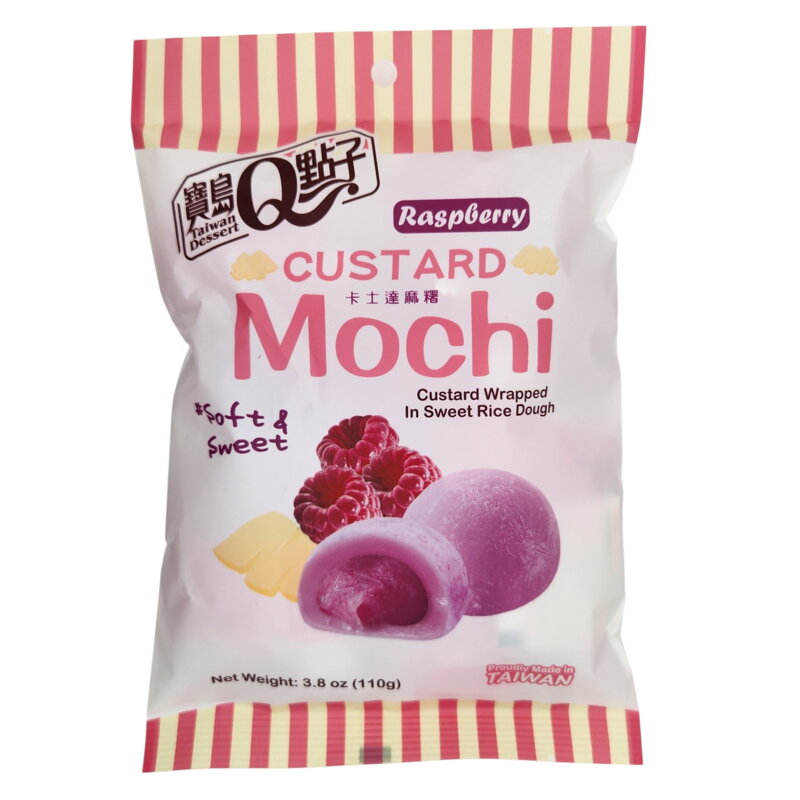 Mochi rizssütemény málna ízű 110g
