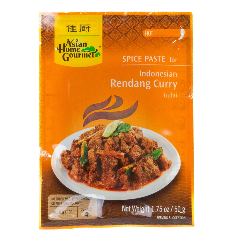 Tészta forró indonéziai Rendang Curry AHG 50g