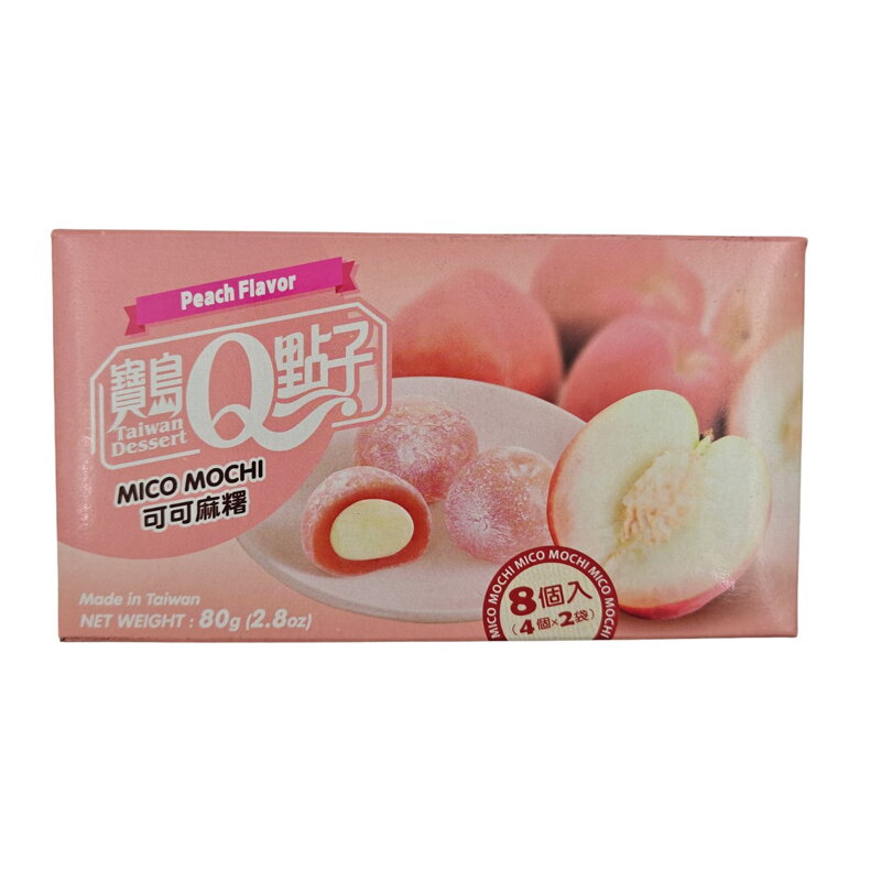 Mochi rizssütemény őszibarackos 80g