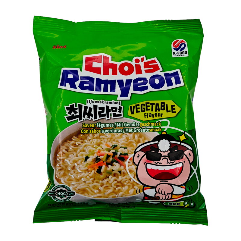 Zöldséges ízű leves Chois Ramyeon 113g