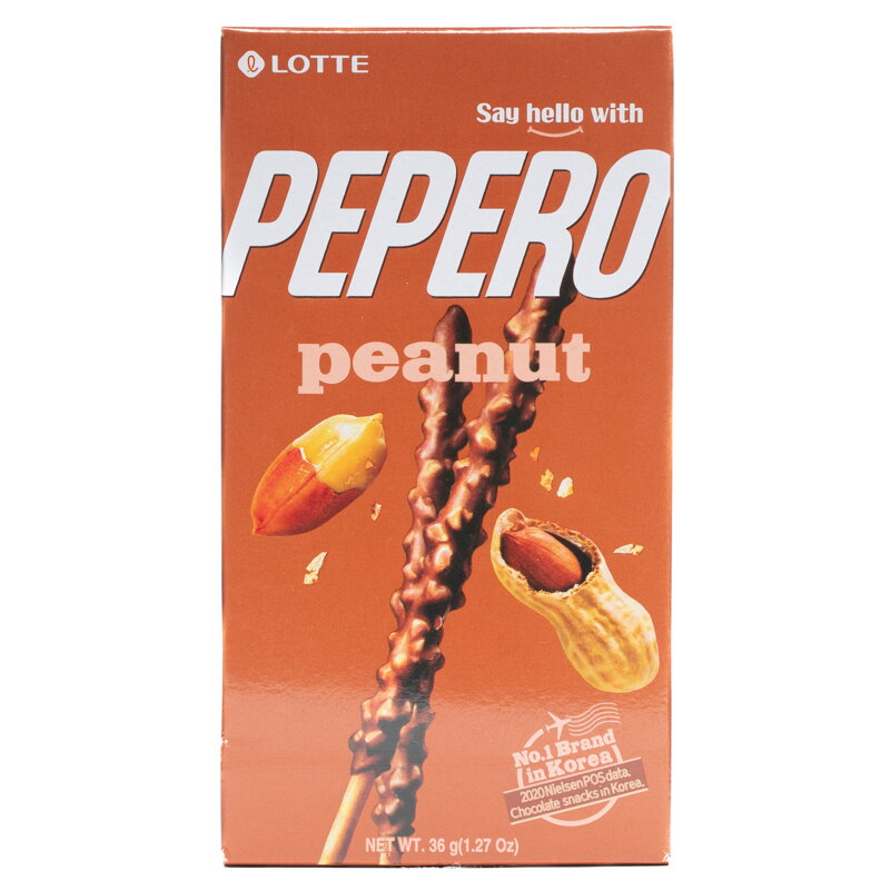 Pepero mogyoró szelet csokoládéval 36g