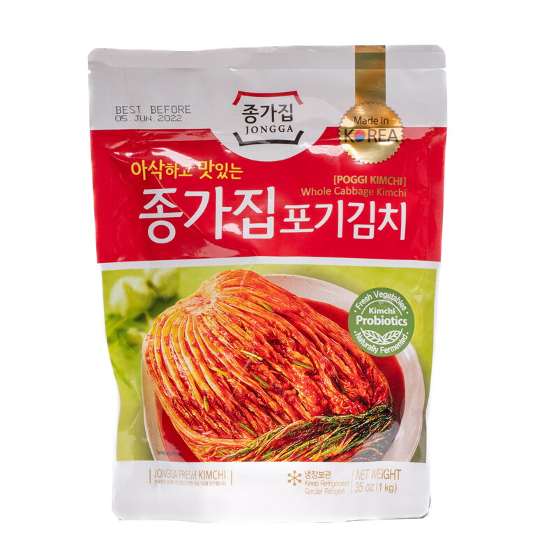 Egész káposzta kimchi Jongga Pogi 1kg