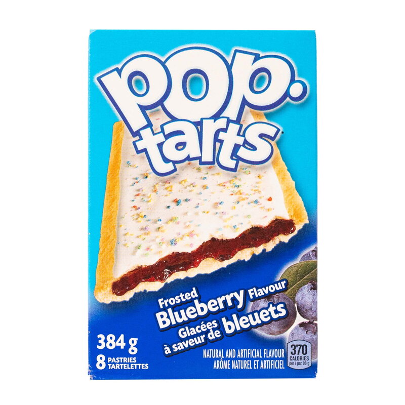 Áfonyával töltött Pop Tarts 384g