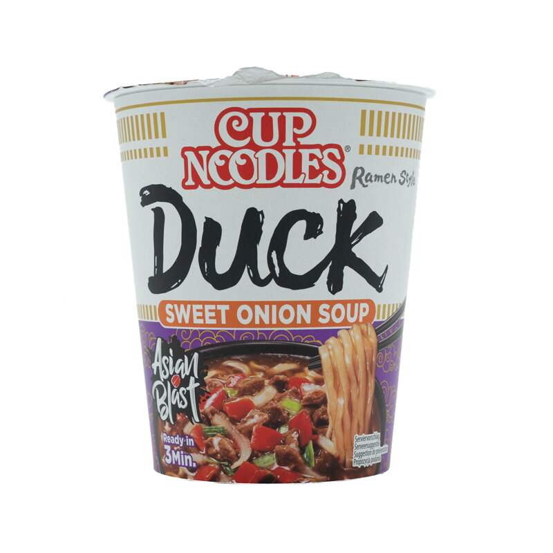Tészta kis csésze kacsás NISSIN 65 g Tészta kis csésze kacsás NISSIN 65 g