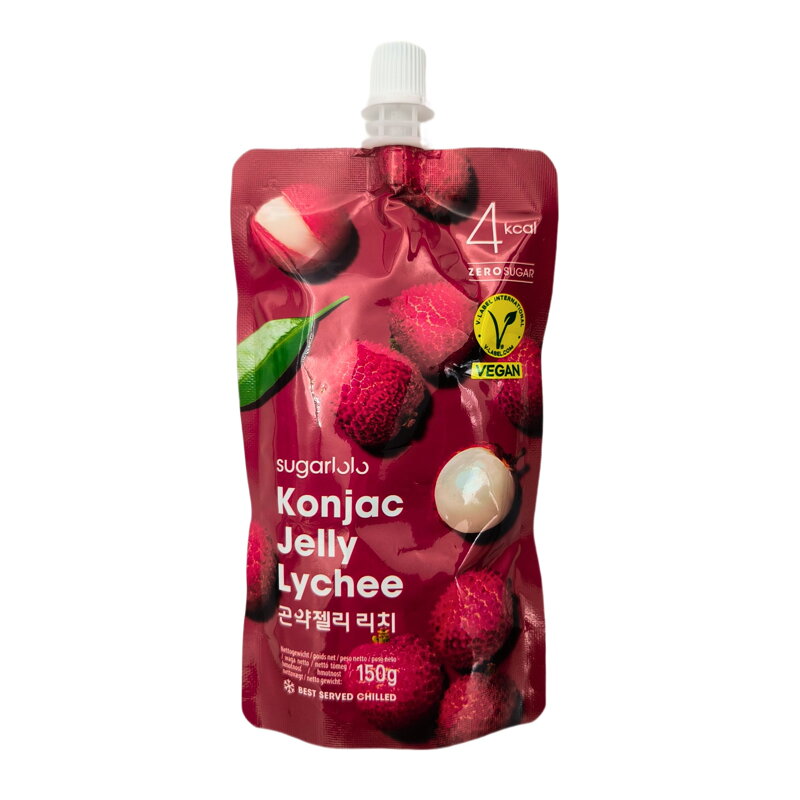 Konjac zselé Licsi 150g
