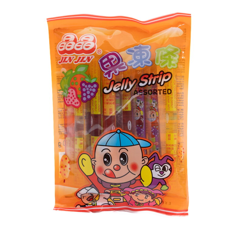 JIN JIN JIN gyümölcs ízű zselés szelet 200g
