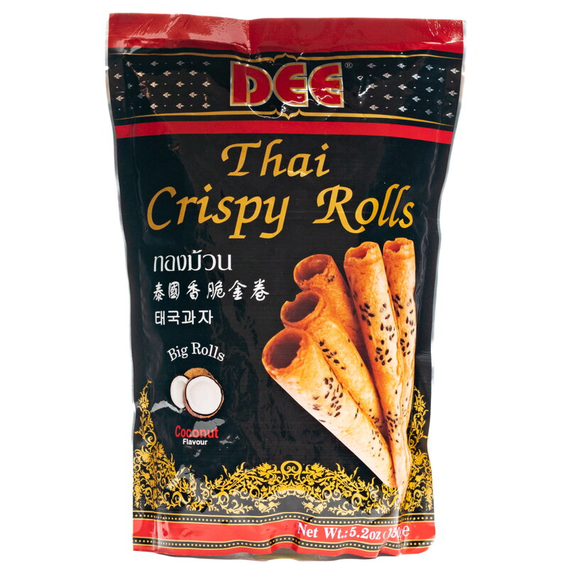 Thai ropogós kókuszos tekercsek 150g